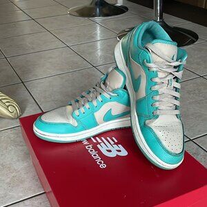 Jordan - Air Jordan Low "Sanddrift/Washed Teal Sail" Sneakers - 10.5 US (44 EU)